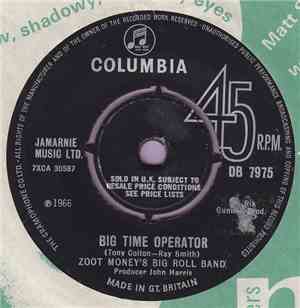 Zoot Money's Big Roll Band - Big Time Operator