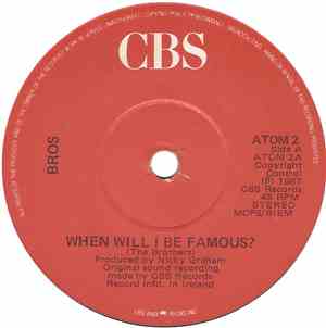Bros - When Will I Be Famous?