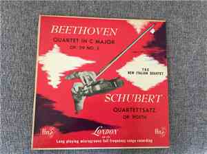 Ludwig van Beethoven, Franz Schubert, Quartetto Italiano - Quartet in C maj ...