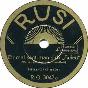 Unknown Artist - Einmal Sagt Man Sich 