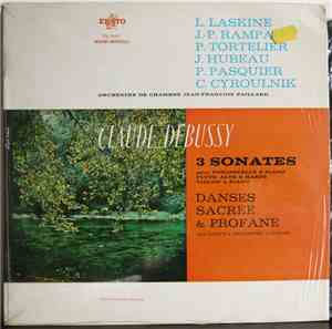 Claude Debussy, Orchestre De Chambre Jean-François Paillard - 3 Sonates Pou ...