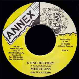 Merciless (aka Warhead) - Sting History