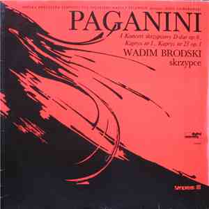 Niccolo Paganini, Wadim Brodski, Wielka Orkiestra Symfoniczna Polskiego Rad ...