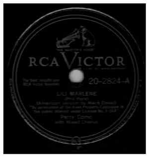 Perry Como With Mixed Chorus, Ted Steele And His Orchestra - Lili Marlene / ...