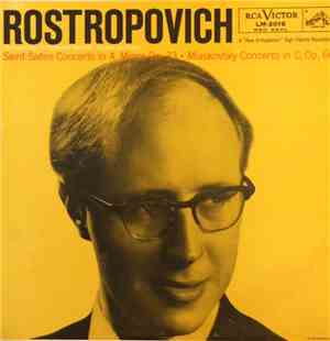 Saint-Saens, Myaskovsky, Rostropovich - Concerto In A Minor, Op. 33 / Conce ...