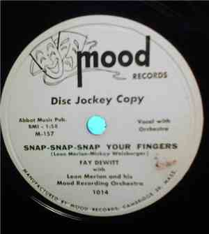 Fay DeWitt - Snap-Snap-Snap Your Fingers / Misirlou
