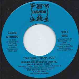 Highland Park Community Choir Inc. - Oh God I Thank You