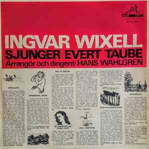Ingvar Wixell - Sjunger Evert Taube