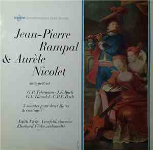 Jean-Pierre Rampal, Aurele Nicolet, Telemann, J.S.Bach, Händel, C.P.E.Bach, ...