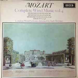 Mozart, London Wind Soloists Directed By Jack Brymer - Complete Wind Music  ...
