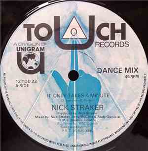 Nick Straker - It Only Takes A Minute