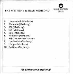 Pat Metheny & Brad Mehldau - Pat Metheny & Brad Mehldau