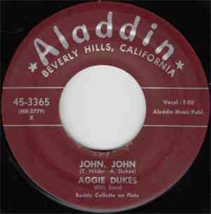 Aggie Dukes - John John / Well Of Loneliness
