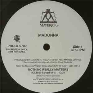 Madonna - Nothing Really Matters