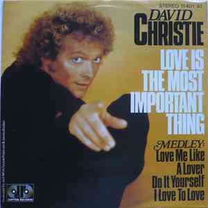 David Christie - Love Is The Most Important Thing