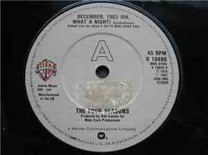 The Four Seasons - December, 1963 (Oh, What A Night)