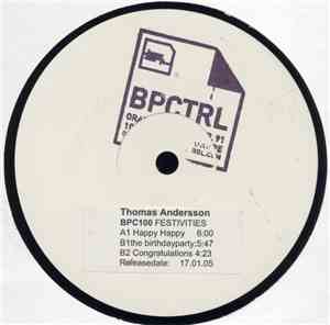 Tomas Andersson - Festivities