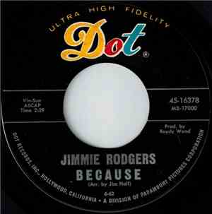 Jimmie Rodgers  - Because