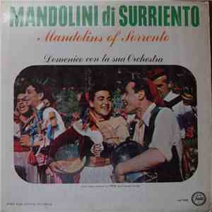 Domenico Con La Sua Orchestra - Mandolini Di Surriento (Mandolins Of Sorren ...