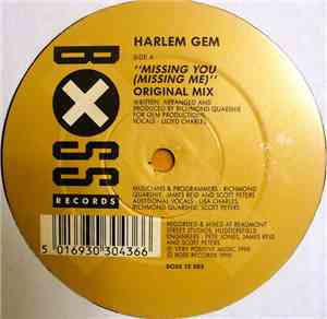 Harlem Gem - Missing You (Missing Me) / Heaven Is (Lying In Your Arms)