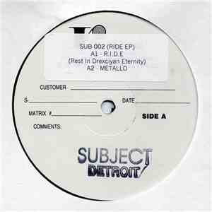 DJ Bone - Ride EP