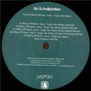Ill-Boy Phil feat. Jana  - Tage Wie Dieser