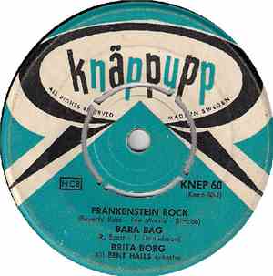 Brita Borg Till Bent Halls Orkester - Frankenstein Rock