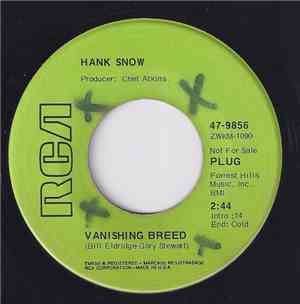 Hank Snow - Vanishing Breed