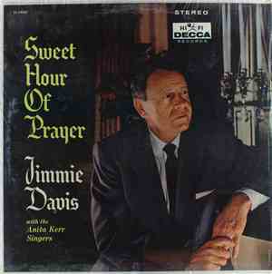 Jimmie Davis With The Anita Kerr Singers - Sweet Hour Of Prayer