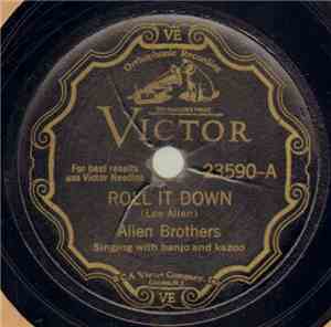 Allen Brothers - Roll It Down / Slide Daddy, Slide
