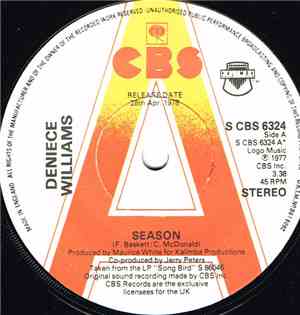 Deniece Williams - Season / God Is Amazing