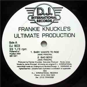 Frankie Knuckle's - Ultimate Production