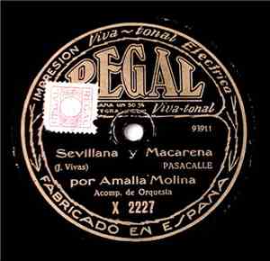 Amalia Molina - Sevillana Y Macarena / El Castizo