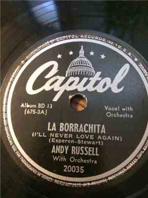 Andy Russell With Orchestra - La Borrachita  / Maria Elena