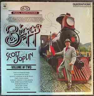 E. Power Biggs Plays Scott Joplin - On The Pedal Harpsichord, Volume No. Tw ...
