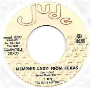 Ben McCain - Memphis Lady From Texas