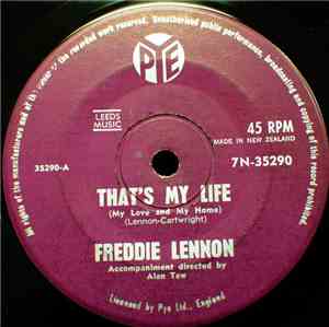 Freddie Lennon - That's My Life (My Love And My Home)