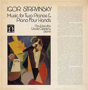 Igor Stravinsky, Paul Jacobs , Ursula Oppens - Music For Two Pianos & Piano ...