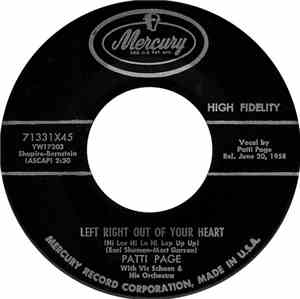 Patti Page With Vic Schoen & His Orchestra - Left Right Out Of Your Heart ( ...