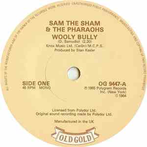 Sam The Sham & The Pharaohs / Lou Christie - Wooly Bully / Lightnin' Strike ...