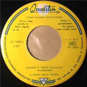 Balassa P. Tamás - Szabó Kálmán Táncdalaiból