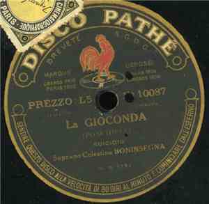 Celestina Boninsegna - La Gioconda / Mefistofele
