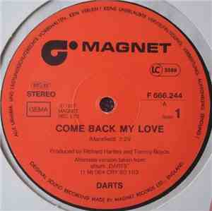 Darts - Come Back My Love