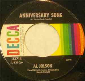 Al Jolson - Anniversary Song
