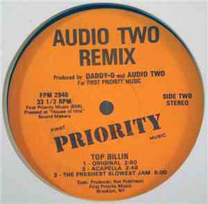 Audio Two - Top Billin (Remixes)