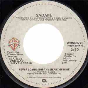 Marc Sadane - Never Gonna Stop This Heart Of Mine / Girl Come On