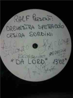 Ralf Present Orchestra Spettacolo Cesira Sordini - Da Lord
