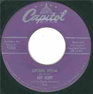 Roy Acuff And His Smoky Mountain Boys - Sunshine Special / I Closed My Hear ...