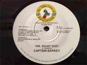 Captain Barkey / Ninja Kid & Hornsman - Mr. Right Size / No Man Can't...