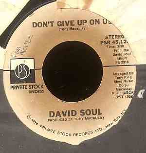 David Soul - Don't Give Up On Us / Black Bean Soup